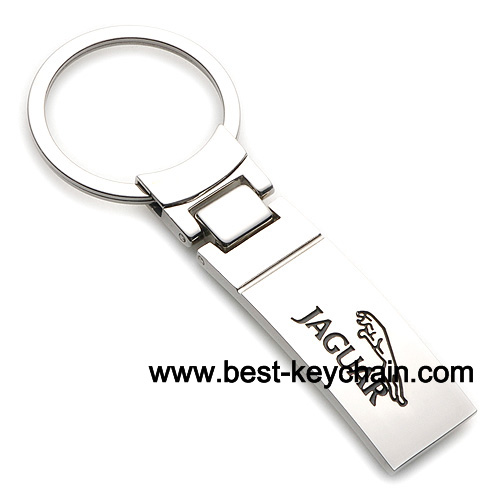 keychain promotion jaguar auto logo key ring