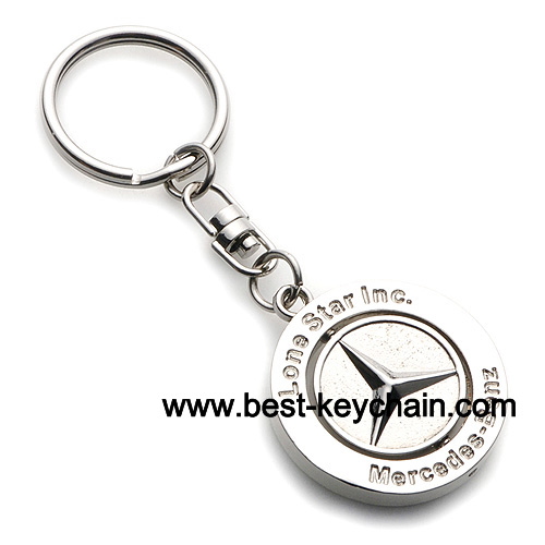 metal promotion mercedes benz logo key chain