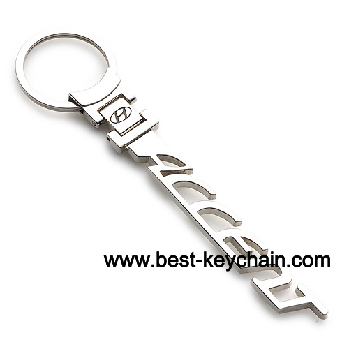 promotion metal Hyundai accent keychain