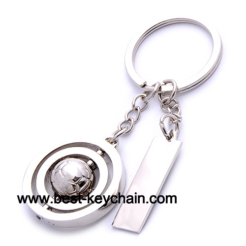 promotion metal football key chain