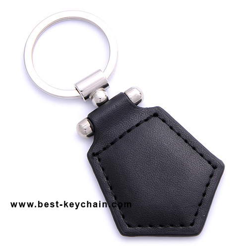 HOT STAMP PROMOTIOIN LEATHER KEYCHAINS