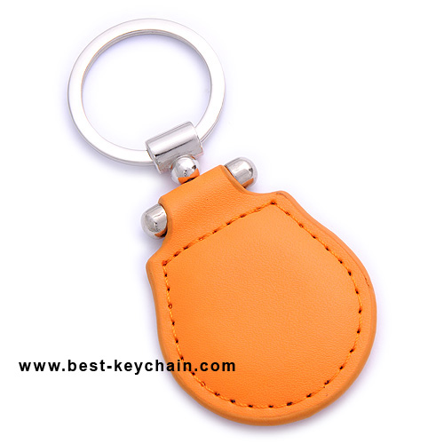 KEYCHAIN WITH PU MATERIAL