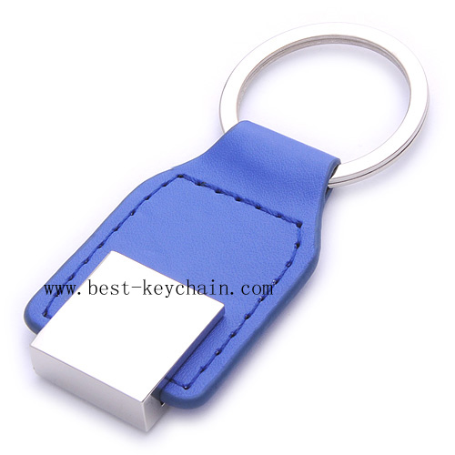 LASER LOGO WITH SQUARE SHAPE METAL KEYCHAINS