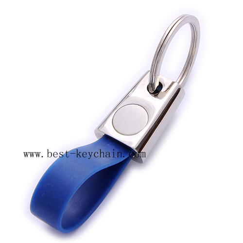 COLOR RUBBER KEYCHAIN
