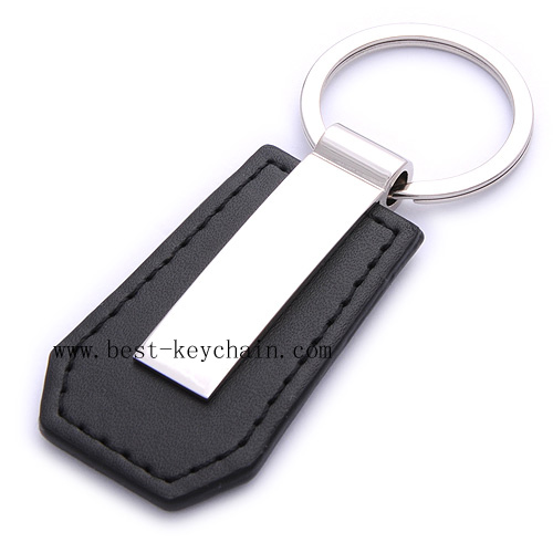 METAL AND LEATHER KEYCHAINS