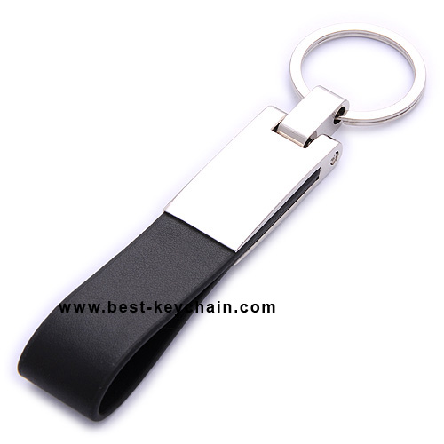 PU LEATHER KEY RING FOR PROMOTION