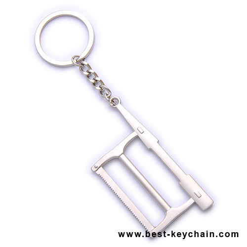 saw shape metal keychain gifts