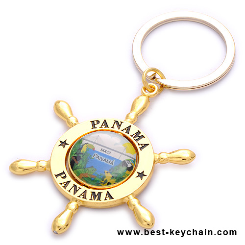 souvenir panama canal keyholder