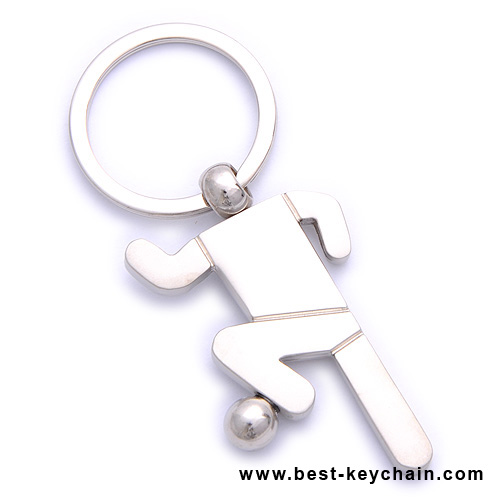 sport metal keychains football promotion gifts